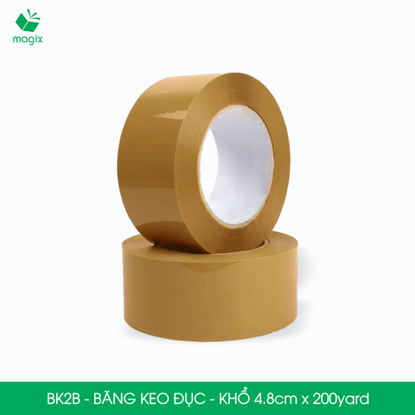 BK2B - Băng keo đục - Khổ 4.8cm x 200yard